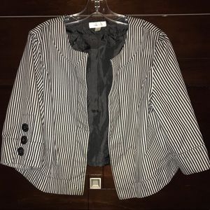 DRESSBARN crop dress blazer